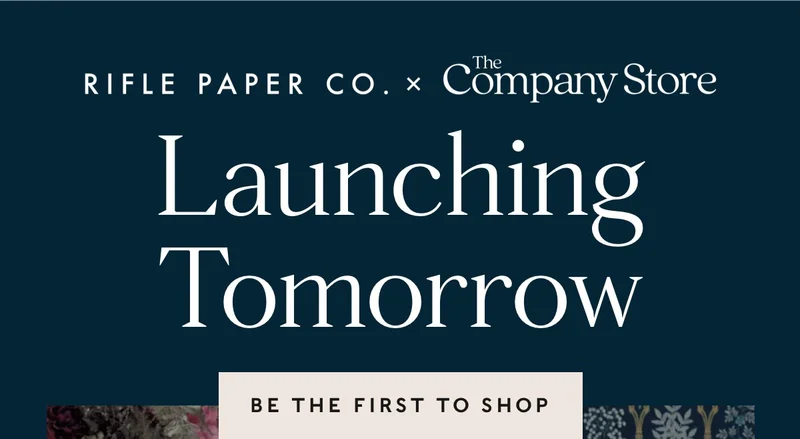 Coming Soon: The Company Store Collaboration