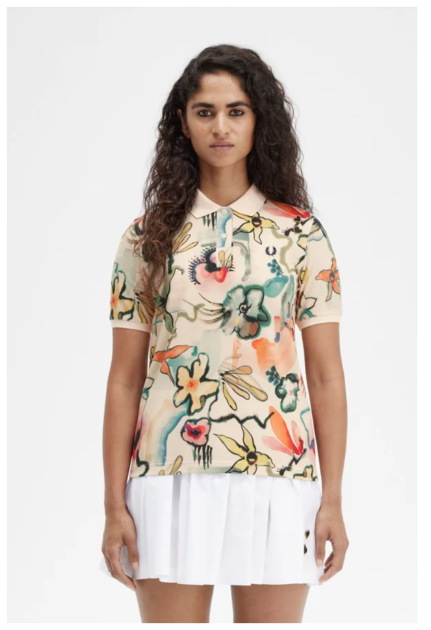 Floral Print Fred Perry Shirt
