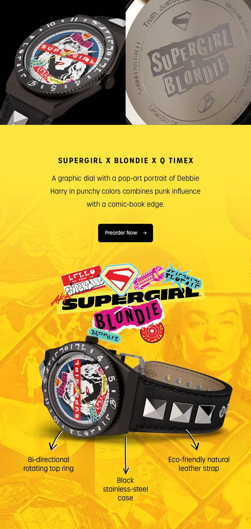 Preorder Now (Supergirl Blondie) - Timex