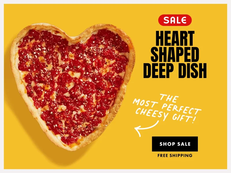 Heart-Shaped Deep Dish Heart-Shaped Deep Dish