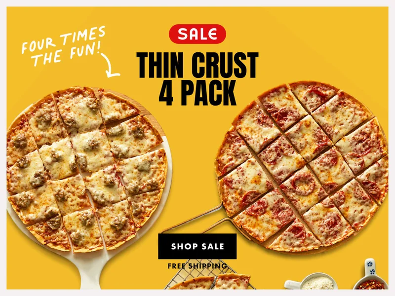 Thin Crust 4-Pack Thin Crust 4-Pack
