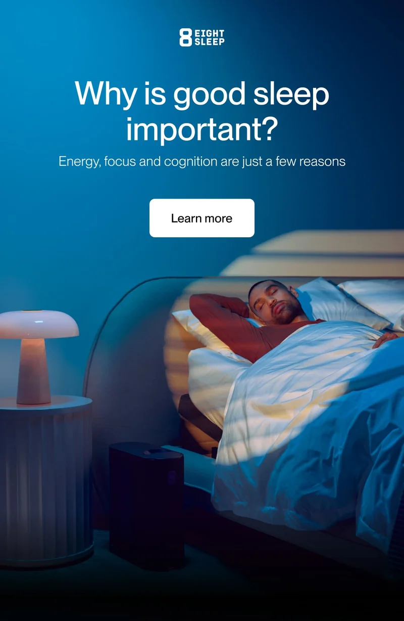 Why is good sleep important? Energy, focus and cognition are just a few reasons