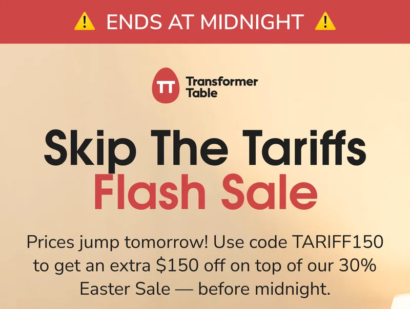 Skip The Tariffs Flash Sale