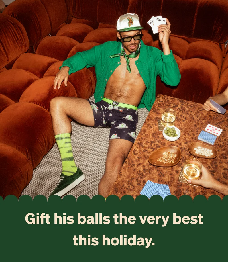 Gift his balls the very best this holiday.