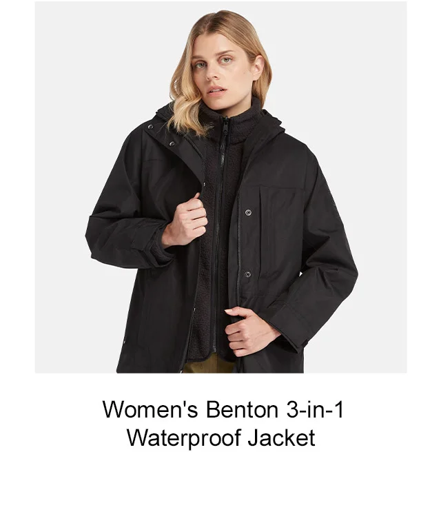 Women's Benton 3-in-1 Waterproof Jacket
