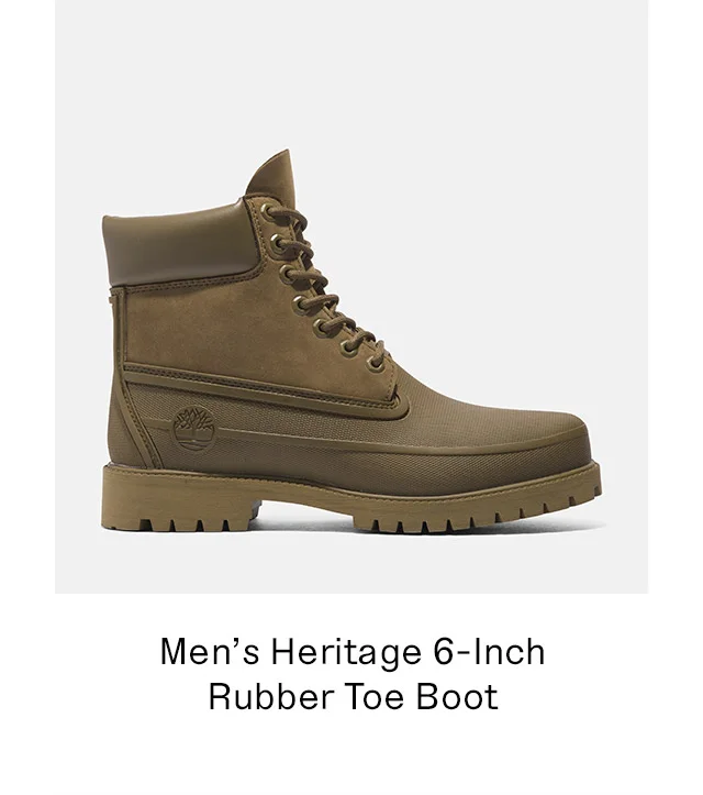 Men's Heritage 6-Inch Rubber Toe Boot