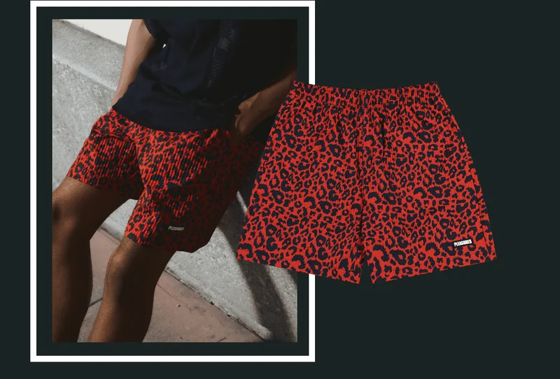 LEOPARD ACTIVE SHORTS