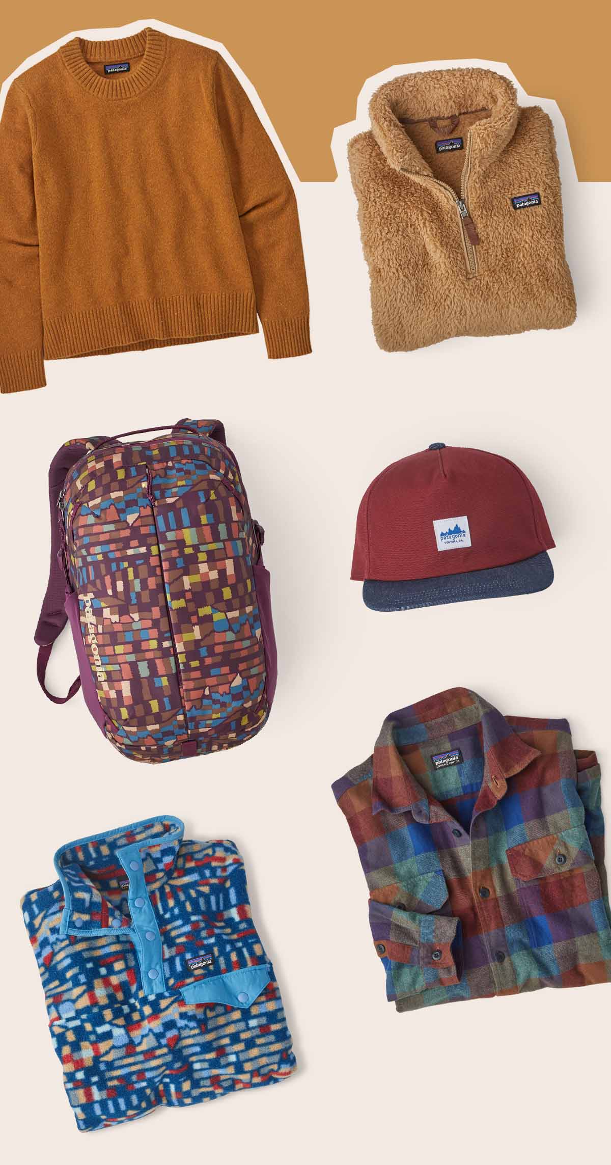 holiday product assortment.
