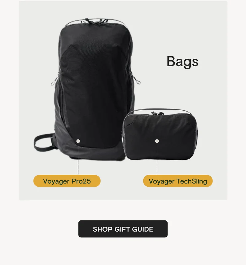 Bags: Voyager Pro25 / Voyager TechSling [SHOP GIFT GUIDES]