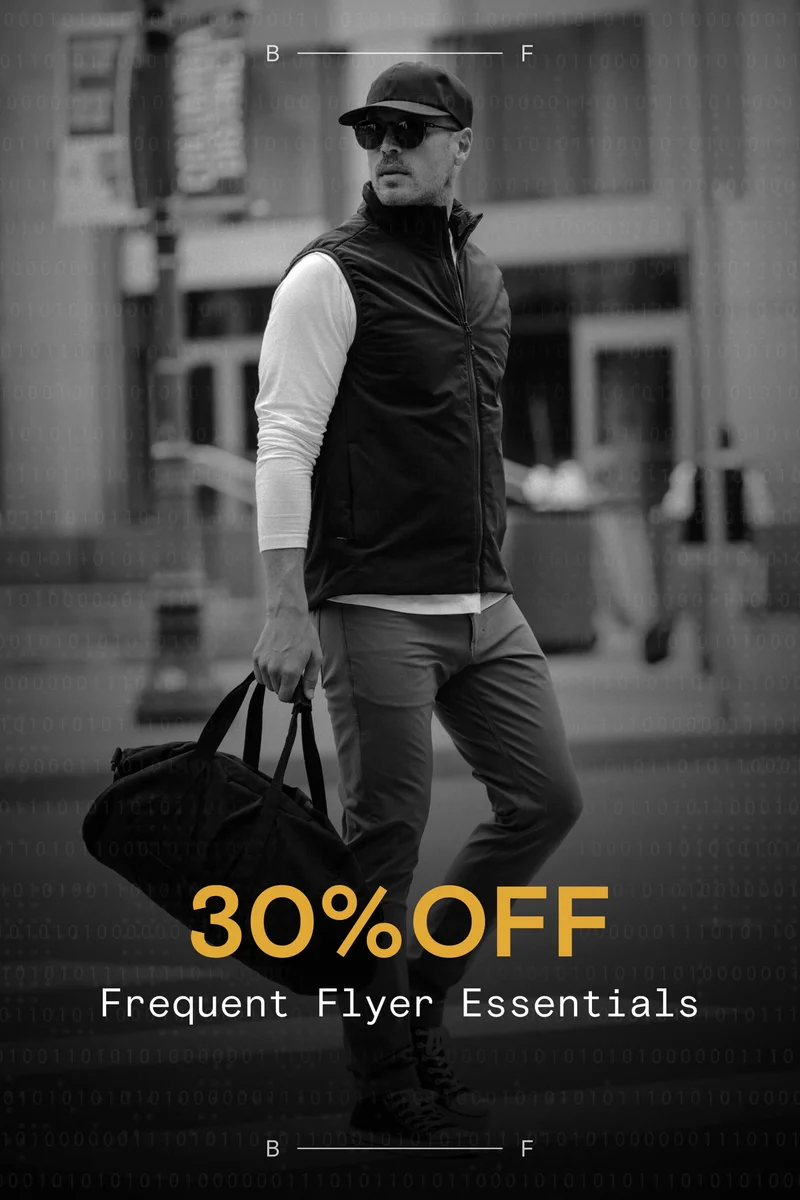30% OFF Frequent Flyer Essentials