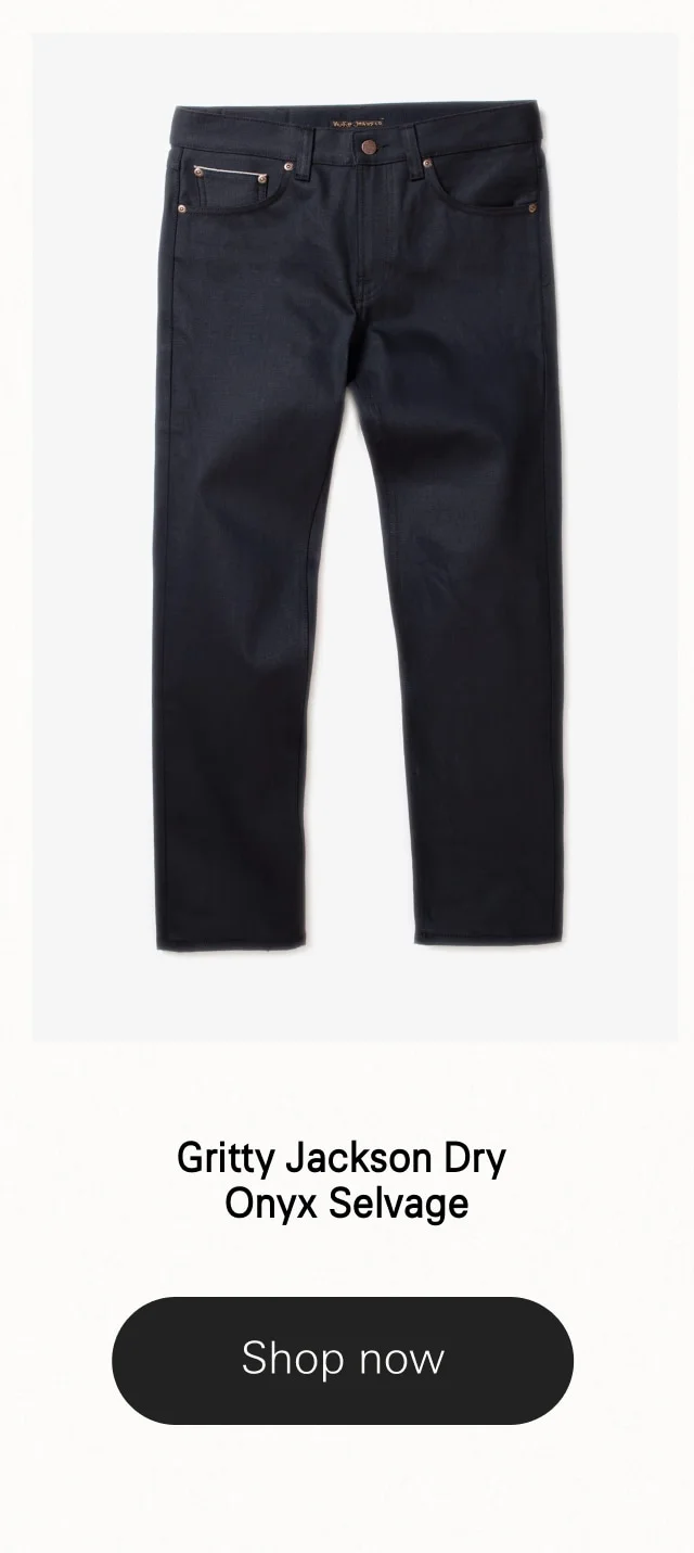 Gritty Jackson Dry Onyx Selvage