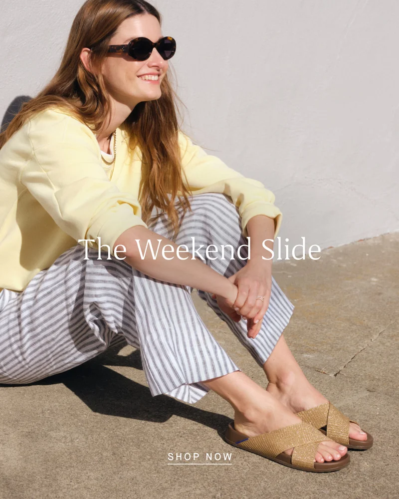 The Weekend Slide SHOP NOW The Weekend Slide SHOP NOW
