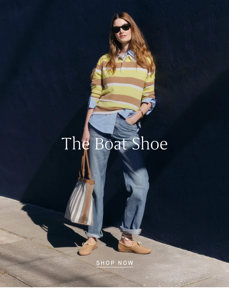 The Boat Shoe SHOP NOW The Boat Shoe SHOP NOW