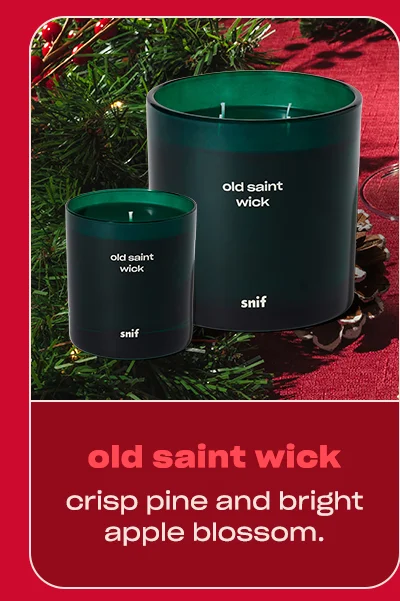 Get 30% off Old Saint Wick with code SNIF30 ↗