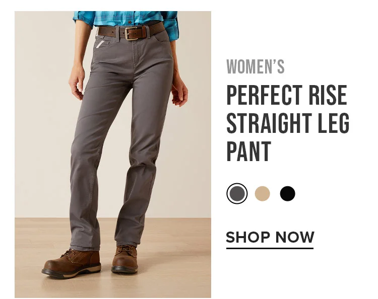 WOMEN'S PERFECT RISE STRAIGHT LEG PANT