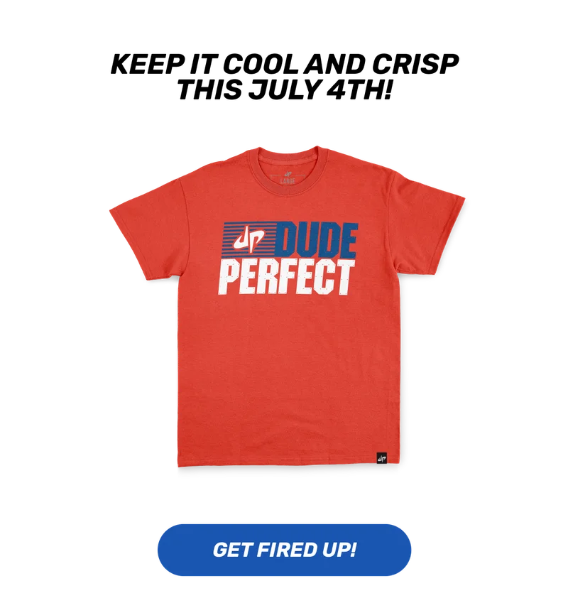 Get fired up - Dude Perfect FREEDOM TEE