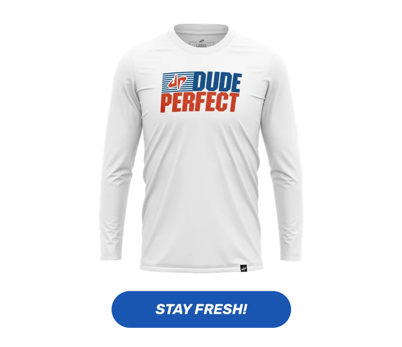 Stay Fresh - Dude Perfect FREEDOM PERFORMANCE LONG SLEEVE