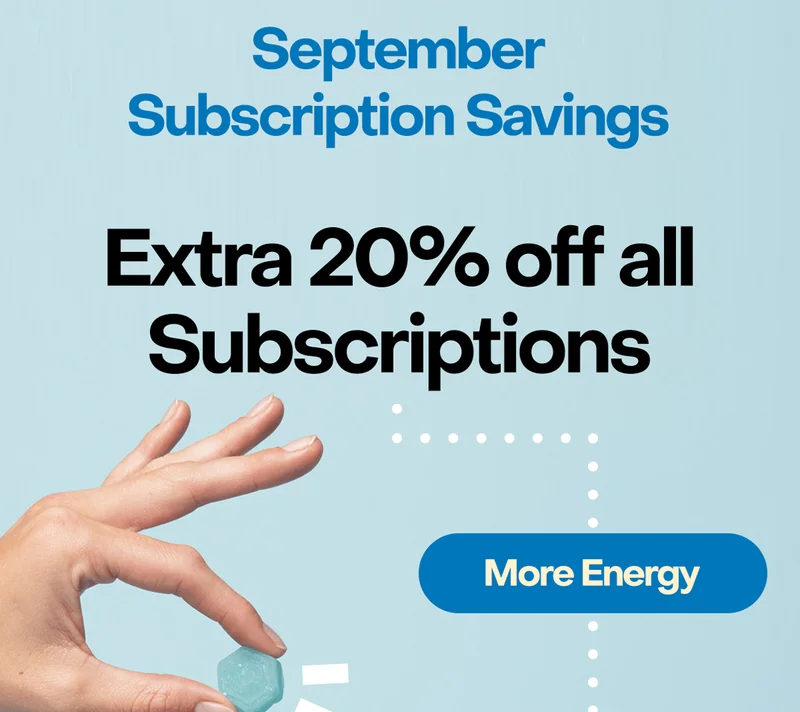 September Subscription Savings: Extra 20% off all Subscriptions
