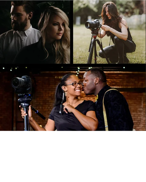 World-class lineup of wedding filmmakers and photographers.
