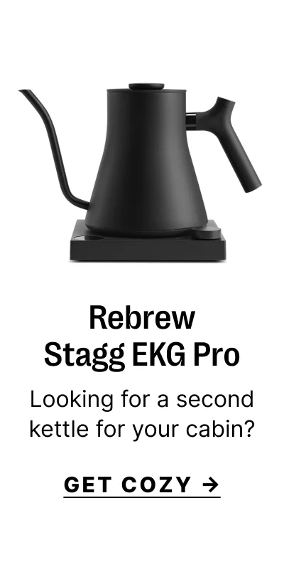 Rebrew Stagg EKG Pro - Get Cozy