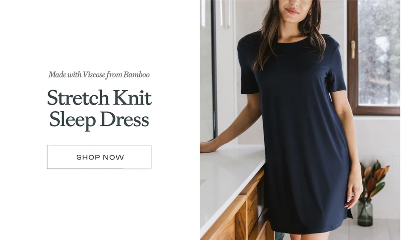 Shop The Stretch Knit Sleep Dress