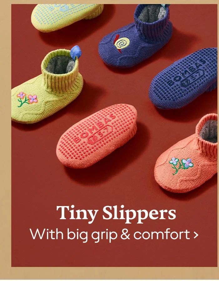 Tiny Slippers With big grip & comfort