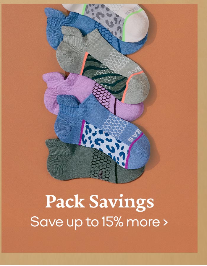 Pack Savings Save up to 15% more