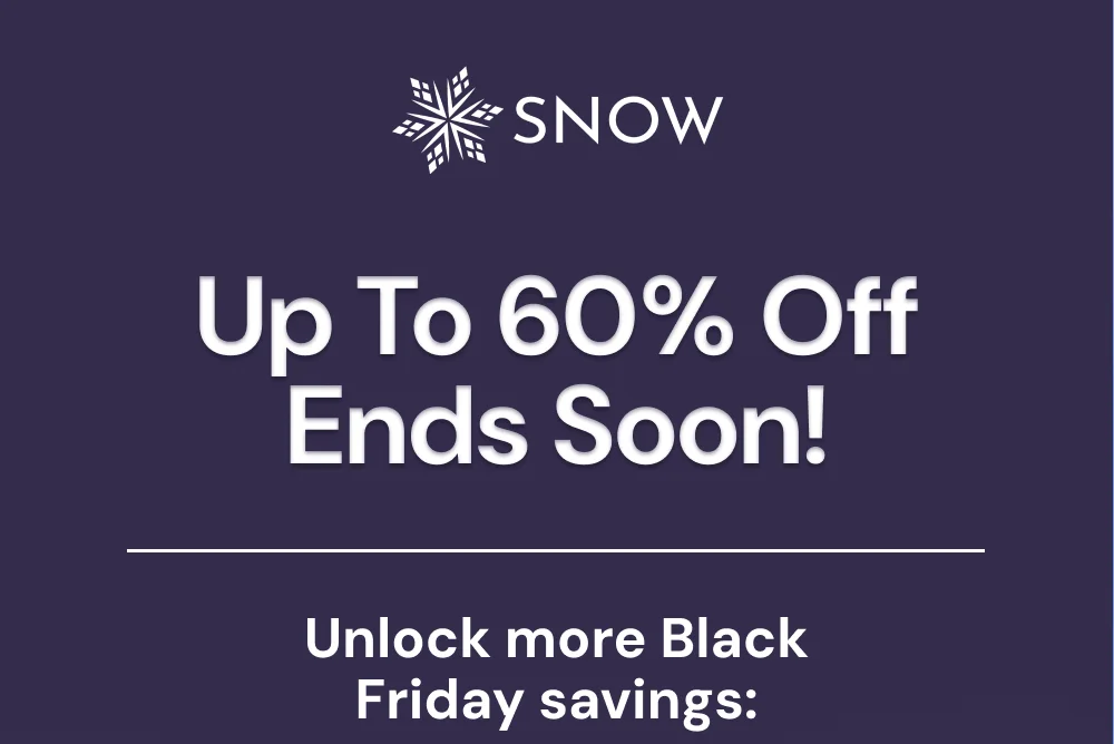 Up To 60% Off Ends In: