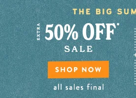 Extra 50% Off Sale Shop Now