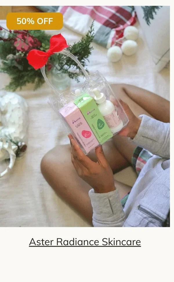 Aster Radiance Christmas Gift Set 🎁✨ – The Bloom Collection