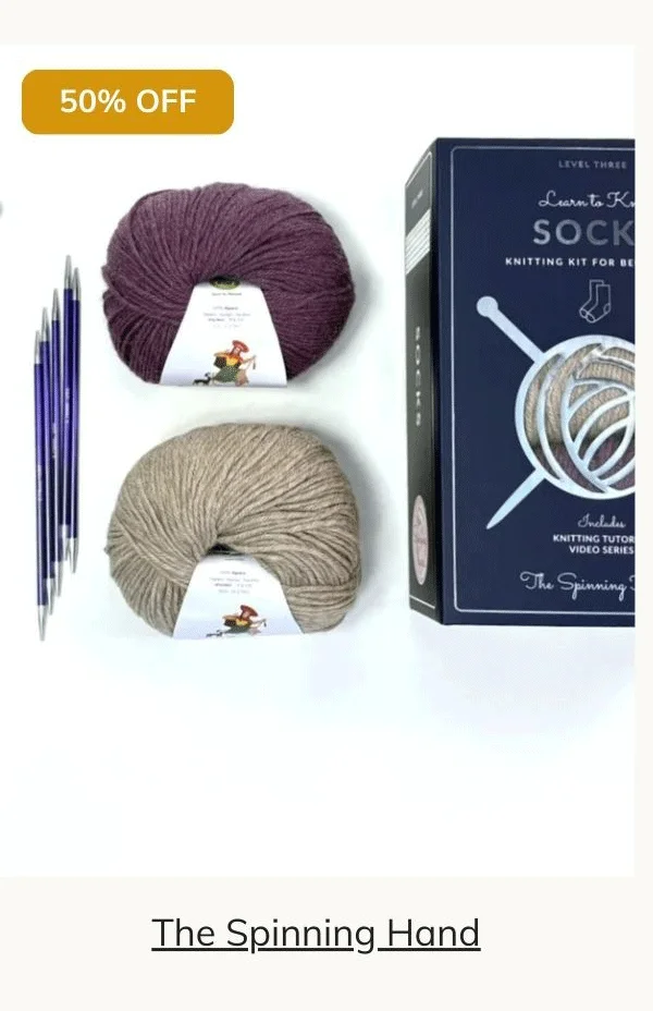 The Spinning Hand Monthly: Luxury Yarn, Knitting Project, and bonus goodies