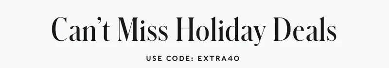 Extra 40% Off Sale Items