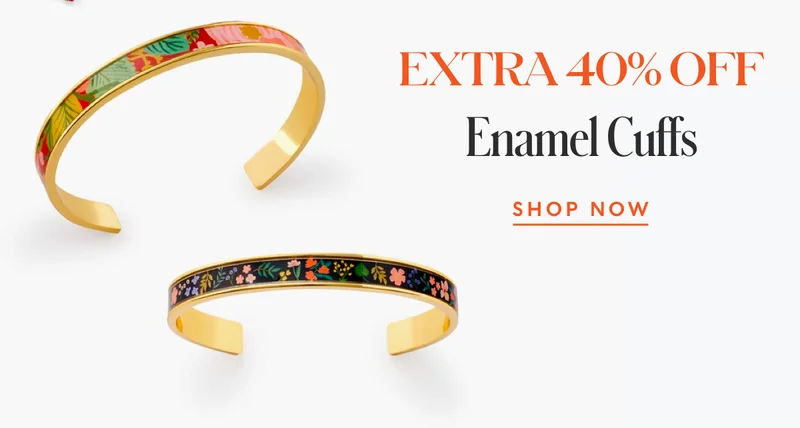 Extra 40% Off Cuffs