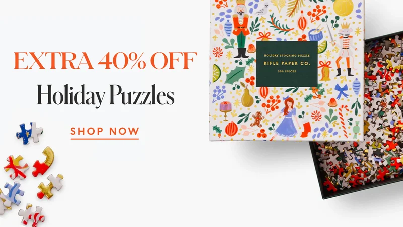 Extra 40% Off Holiday Puzzels