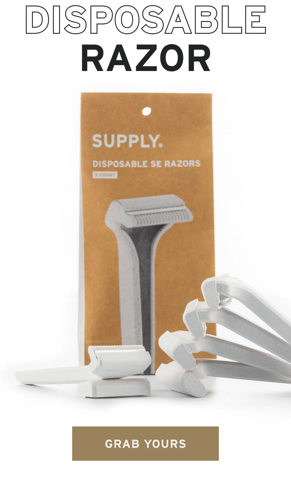 How to Use Supply’s NEW Disposable Razor [ Grab Yours ]