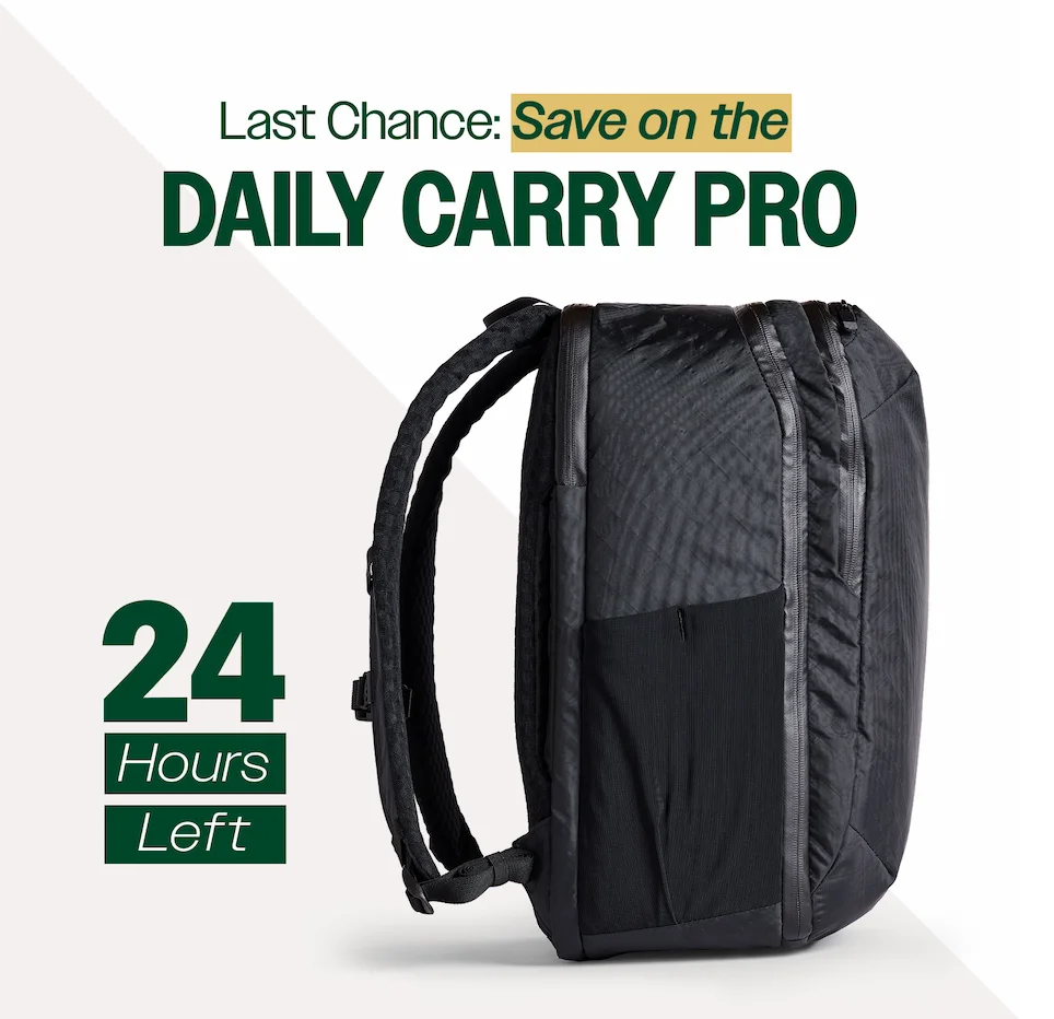 Last Chance to Save on the Daily Carry Pro