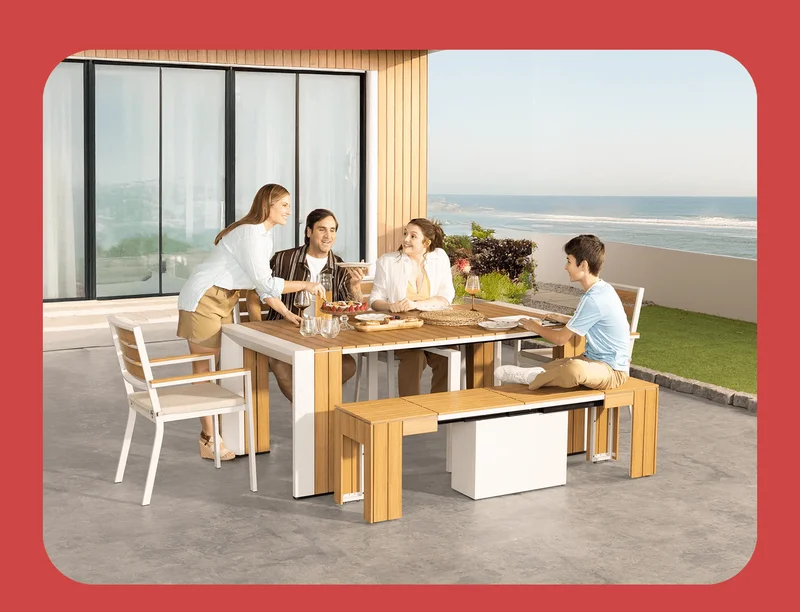 Transformer Outdoor Dining Set
