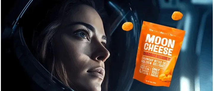 Moon Cheese | Free Shipping over $49 | Let's all awoooo at the Moon (cheese)!!!