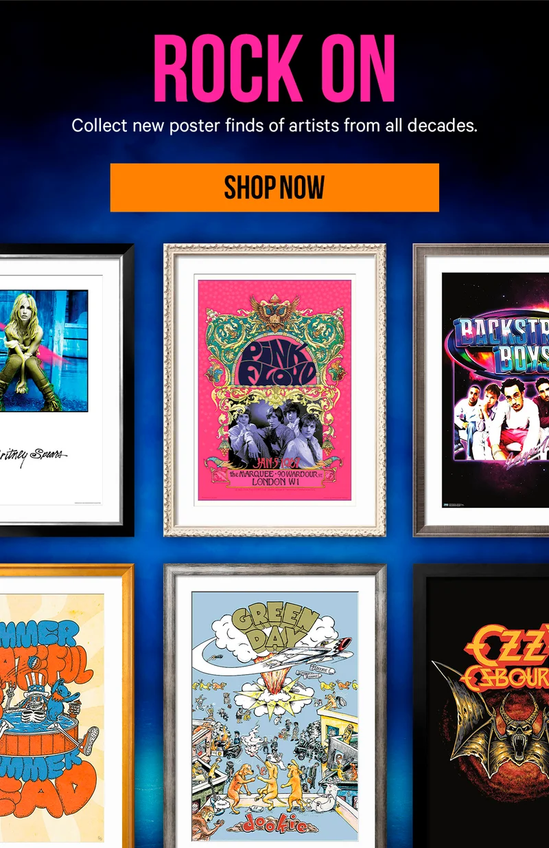 Collect new poster finds of artists from all decades.