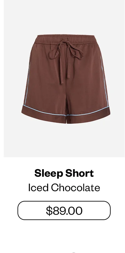 Sleep Short - Iced chocolate
