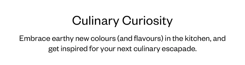 Culinary Curiosity