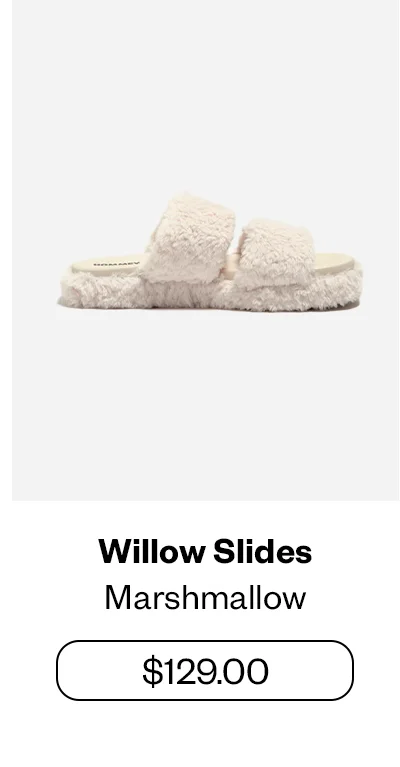 Willow Slides - Marshmellow