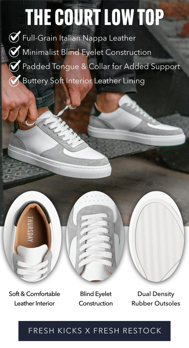 Fresh Kicks X Fresh Restock