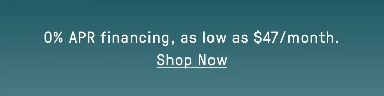 0% APR Financing