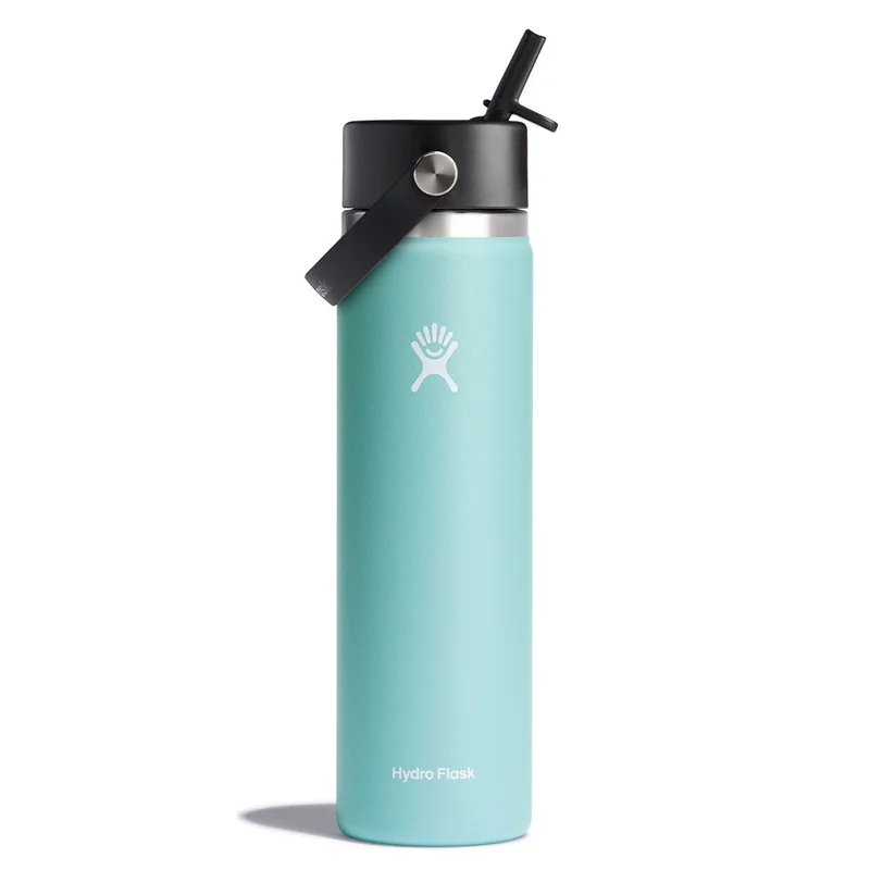 Image of 24 oz Wide Mouth with Flex Straw Cap - Dew