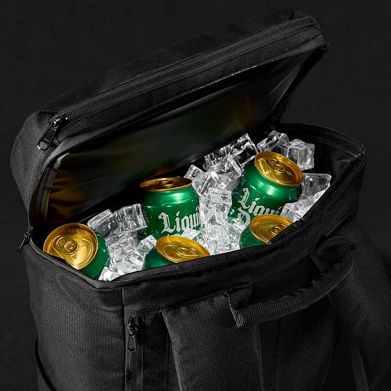 Backpack top open with  ice