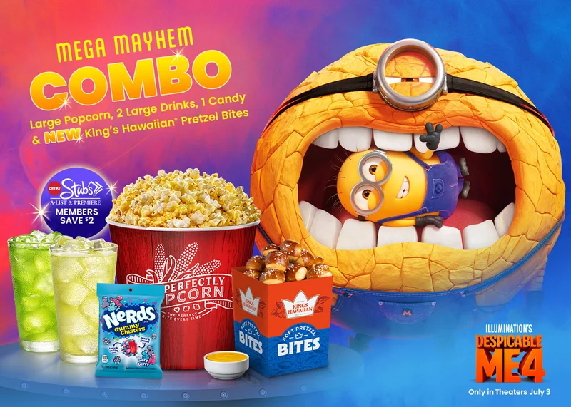 DESPICABLE ME 4 Combo