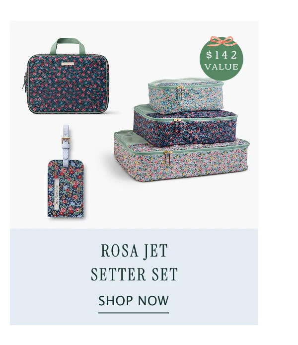 Rosa Jet Setter Set