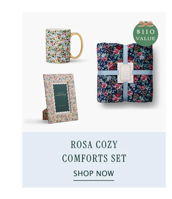 Rosa Cozy Comforts Set