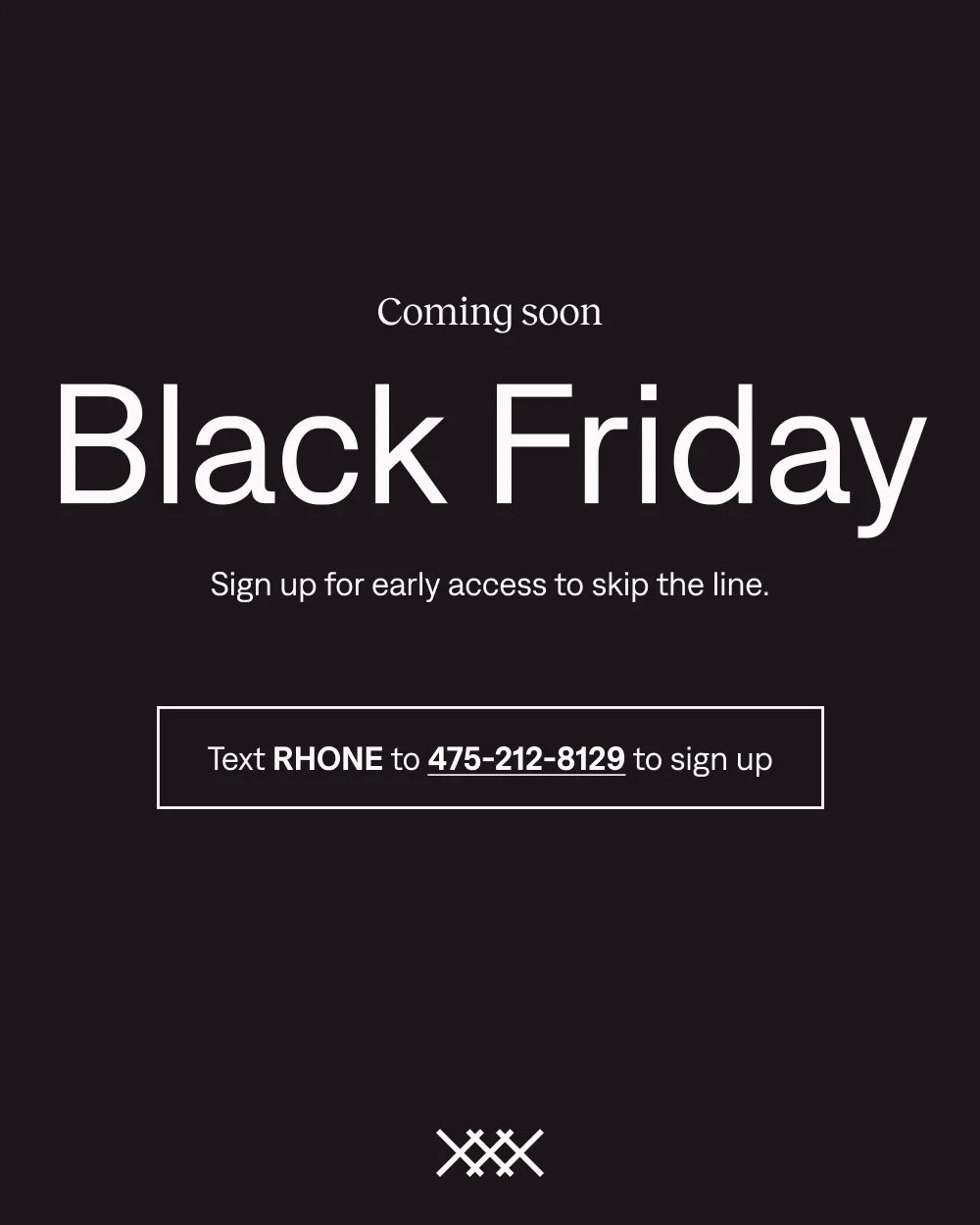 Sign up for sms